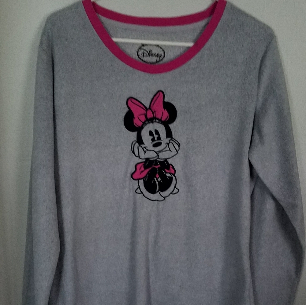 Disney Minnie Mouse Fleece Sweatshirt Women,s XL